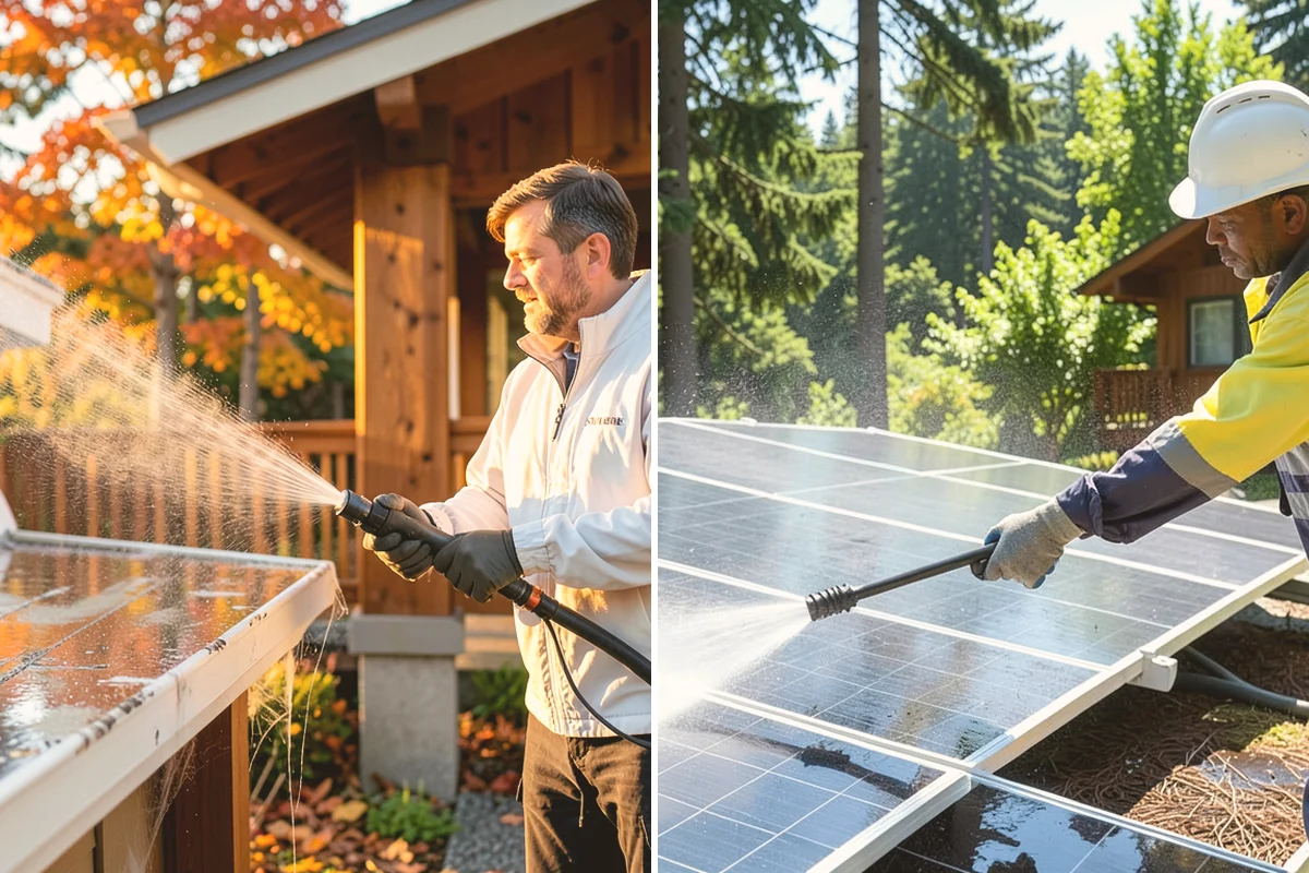 Wood Surface Cleaning in Bellevue, King County, WA - Inspect the wood and its condition