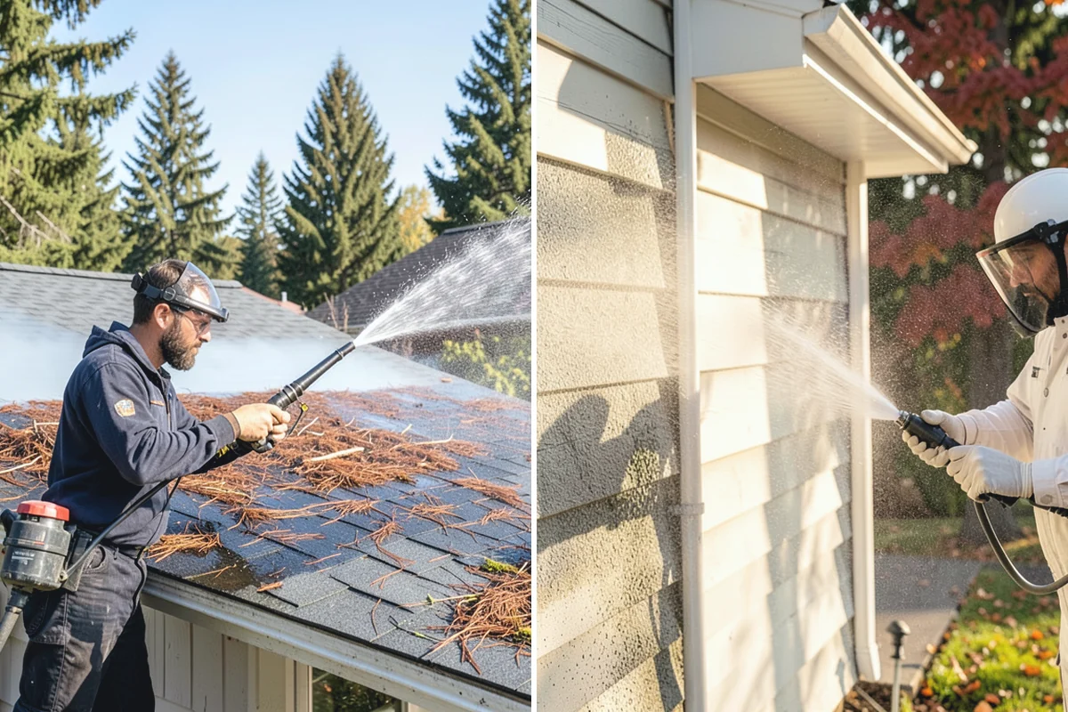 Wood Surface Cleaning in Bonney Lake, Pierce County, WA - Inspect the wood and its condition