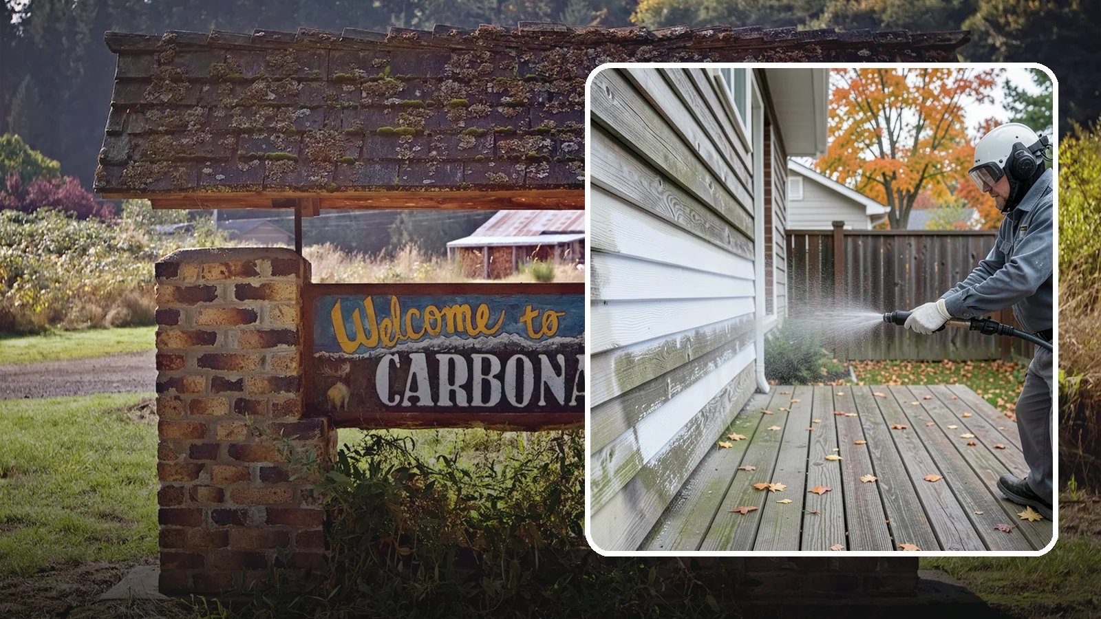 Wood Surface Cleaning in Carbonado, Pierce County, WA - Soft, wood-safe cleaning of siding, decks, and wood features that removes mildew and graying without splintering the grain.