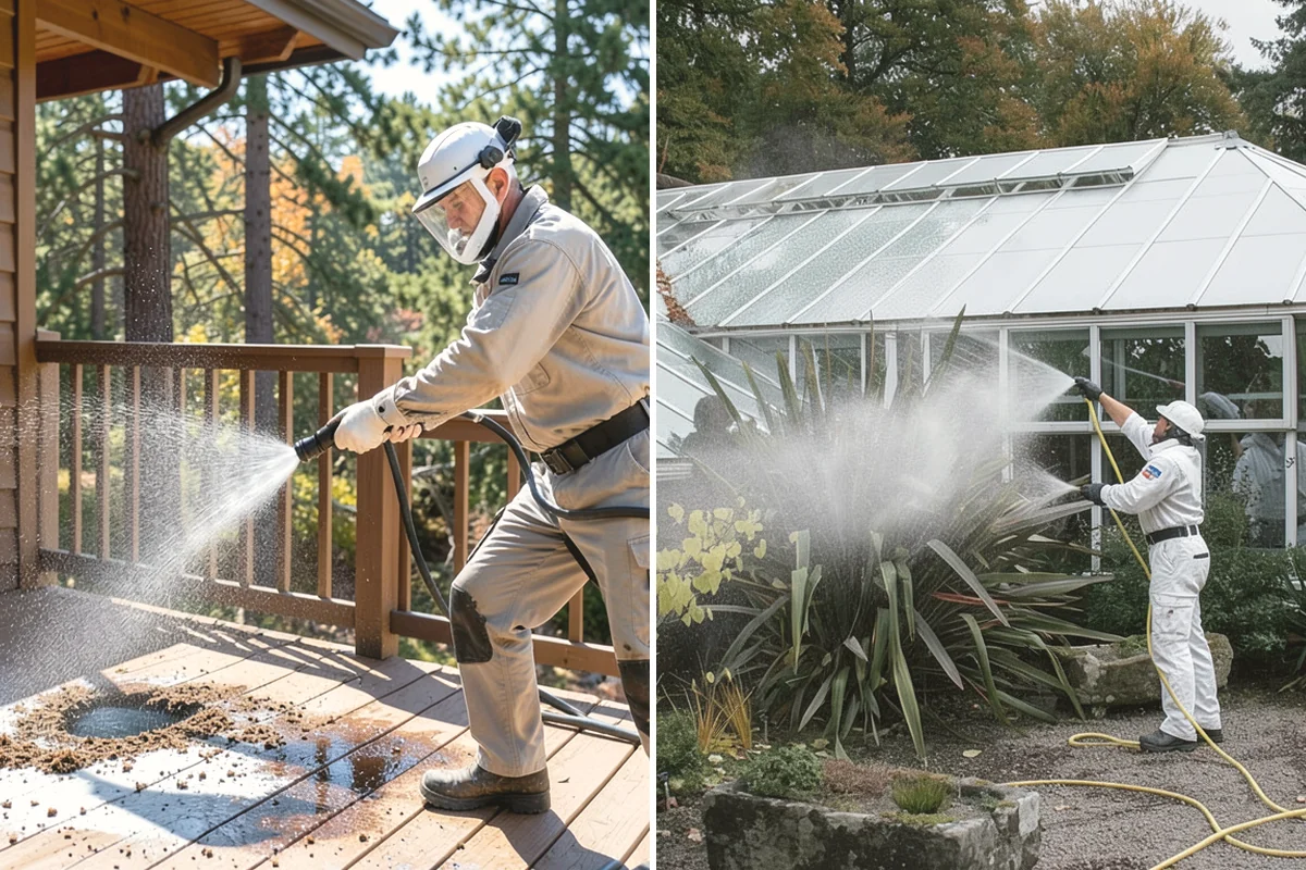 Wood Surface Cleaning in Carnation, King County, WA - Inspect the wood and its condition