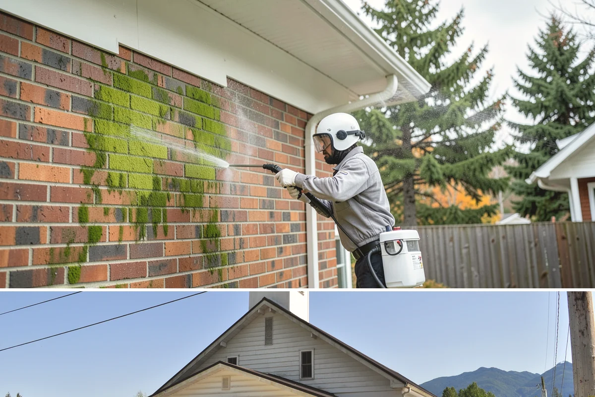 Wood Surface Cleaning in Concrete, Skagit County, WA - Clean wood surfaces in late spring or summer so the boards can dry and, if desired, be sealed within the same dry window.