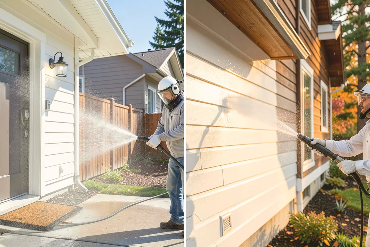 Wood Surface Cleaning in Eatonville, Pierce County, WA - Inspect the wood and its condition