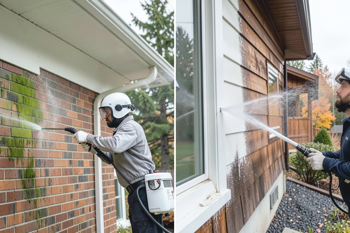 Wood Surface Cleaning in Gold Bar, Snohomish County, WA - Inspect the wood and its condition