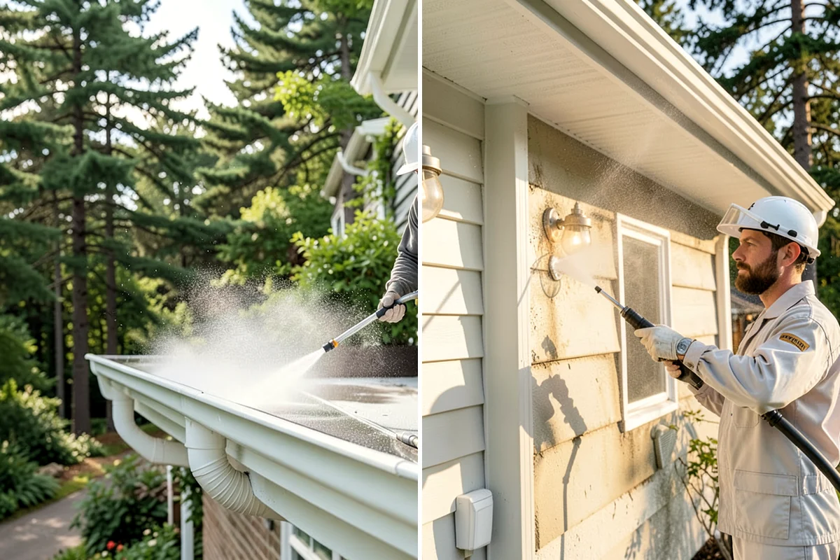 Wood Surface Cleaning in Kenmore, King County, WA - Inspect the wood and its condition
