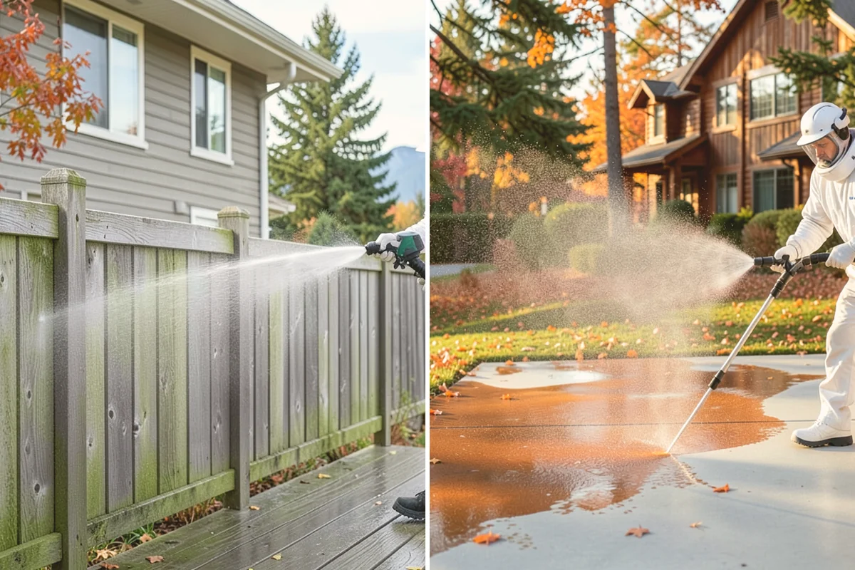 Wood Surface Cleaning in Kirkland, King County, WA - Inspect the wood and its condition