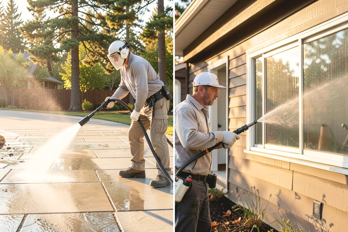 Wood Surface Cleaning in La Conner, Skagit County, WA - Inspect the wood and its condition