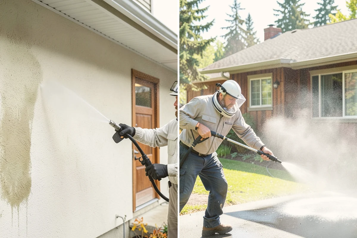 Wood Surface Cleaning in Lynnwood, Snohomish County, WA - Inspect the wood and its condition