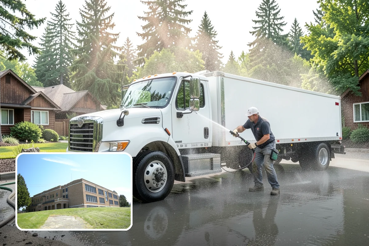 Wood Surface Cleaning in Maple Valley, King County, WA - Removes mildew and surface graying from wood