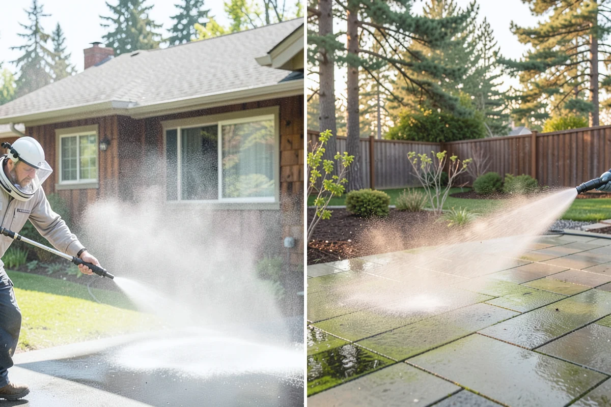 Wood Surface Cleaning in Marysville, Snohomish County, WA - Inspect the wood and its condition