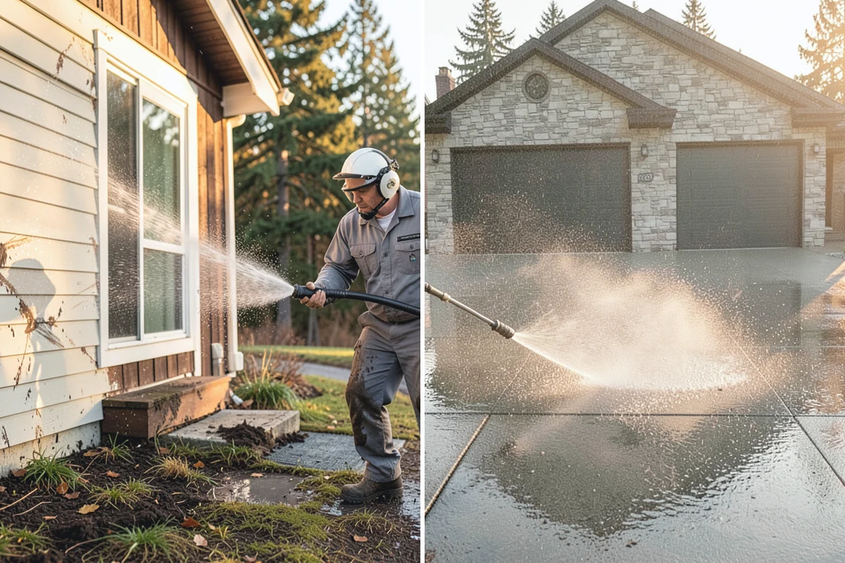Wood Surface Cleaning in Medina, King County, WA - Inspect the wood and its condition