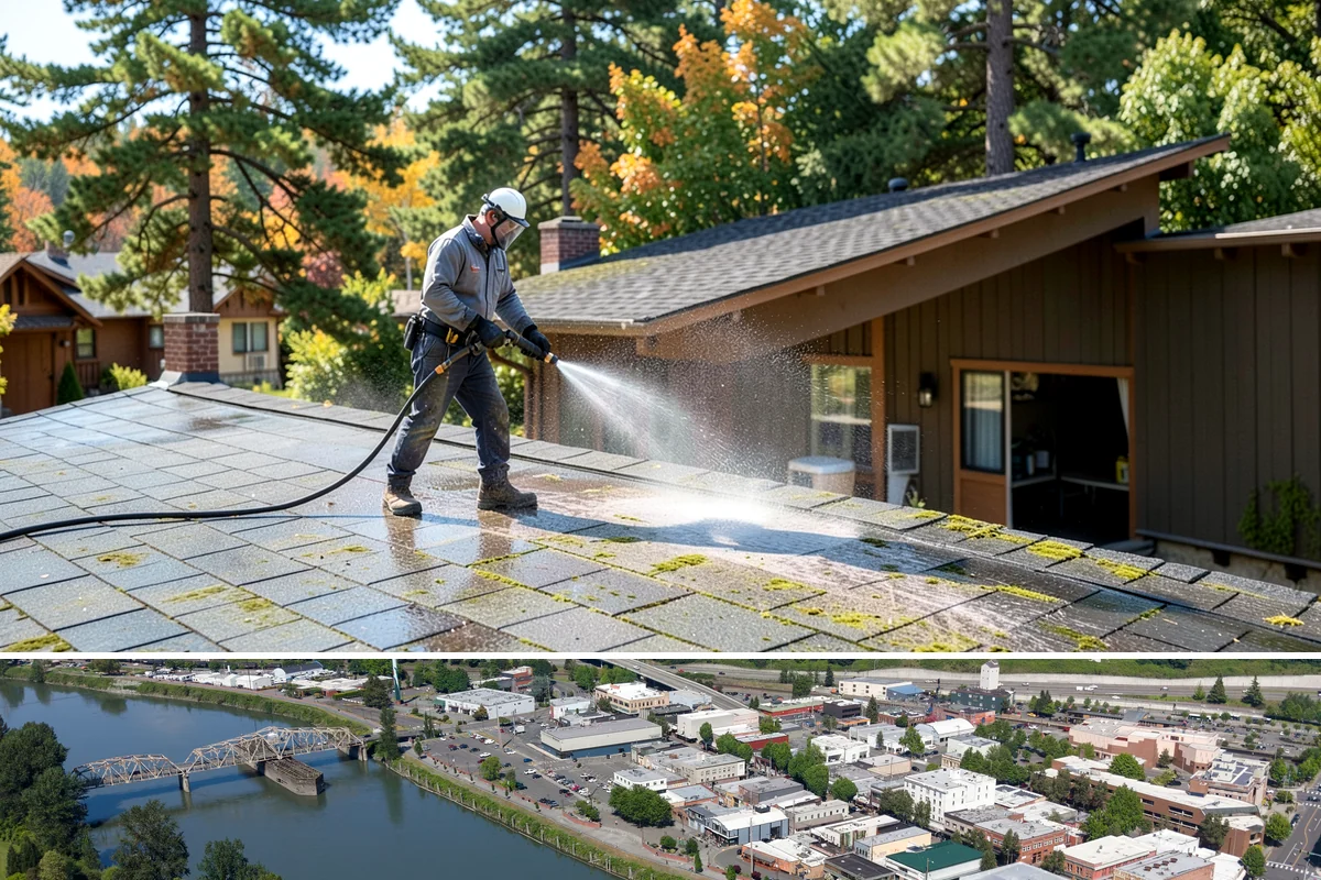 Wood Surface Cleaning in Mount Vernon, Skagit County, WA - Clean wood surfaces in late spring or summer so the boards can dry and, if desired, be sealed within the same dry window.