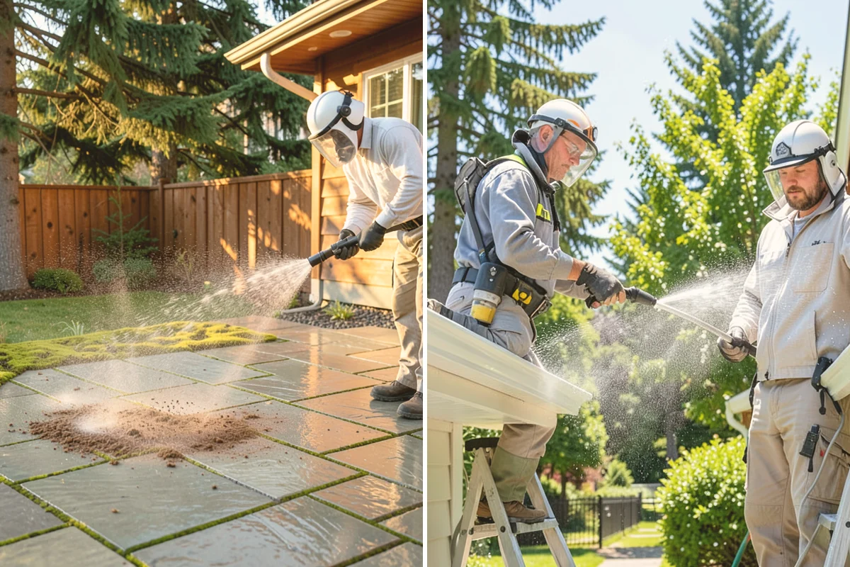 Wood Surface Cleaning in Newcastle, King County, WA - Inspect the wood and its condition