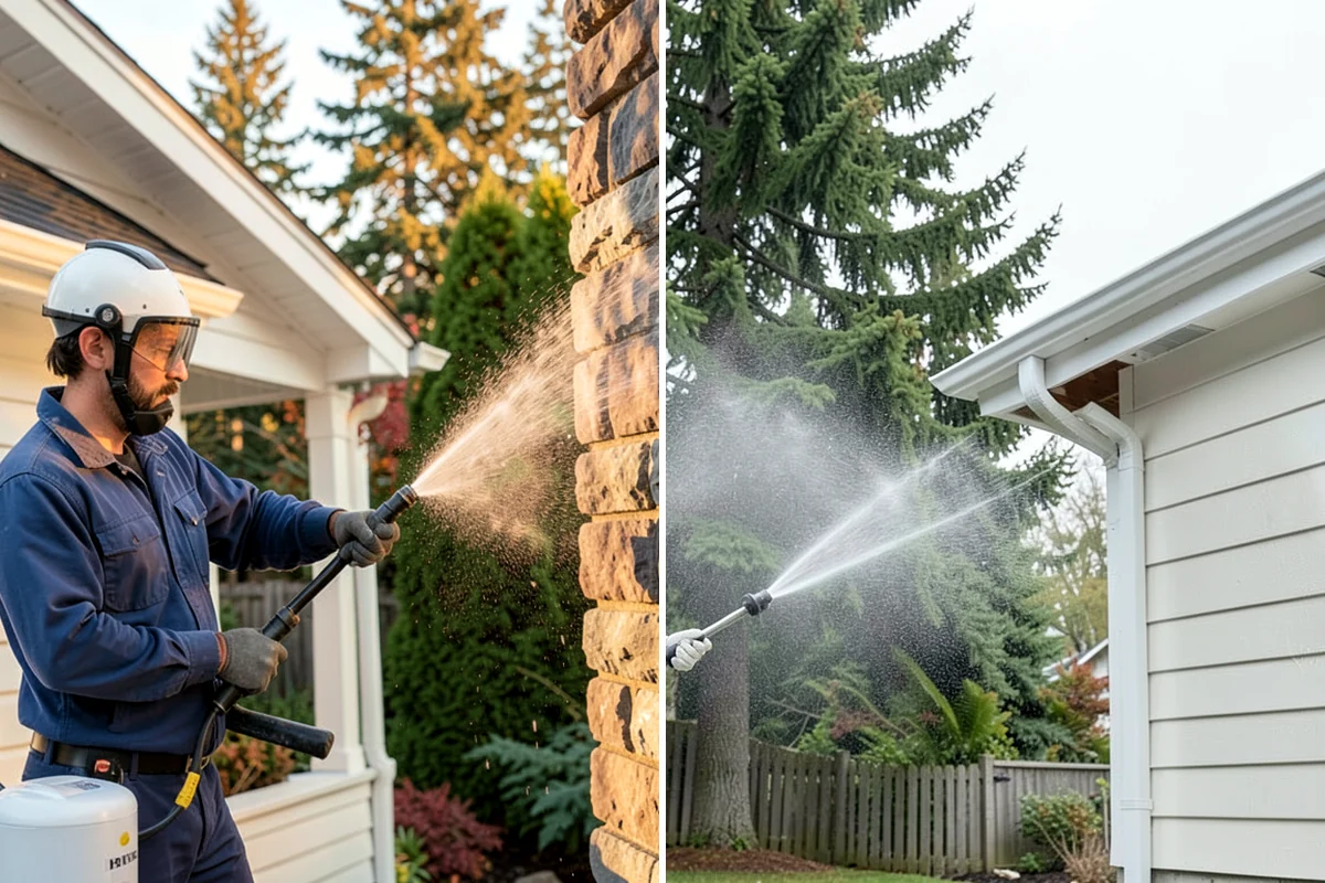 Wood Surface Cleaning in Normandy Park, King County, WA - Inspect the wood and its condition