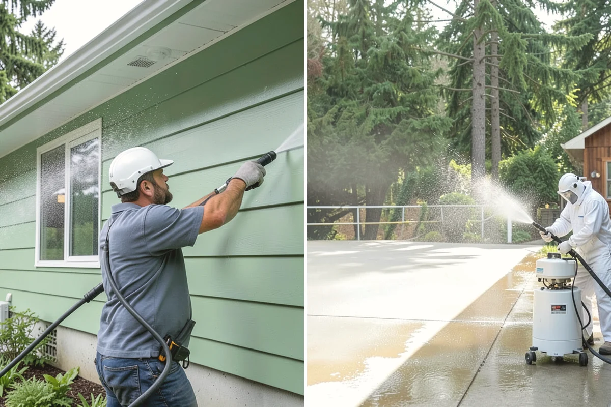 Wood Surface Cleaning in North Bend, King County, WA - Inspect the wood and its condition