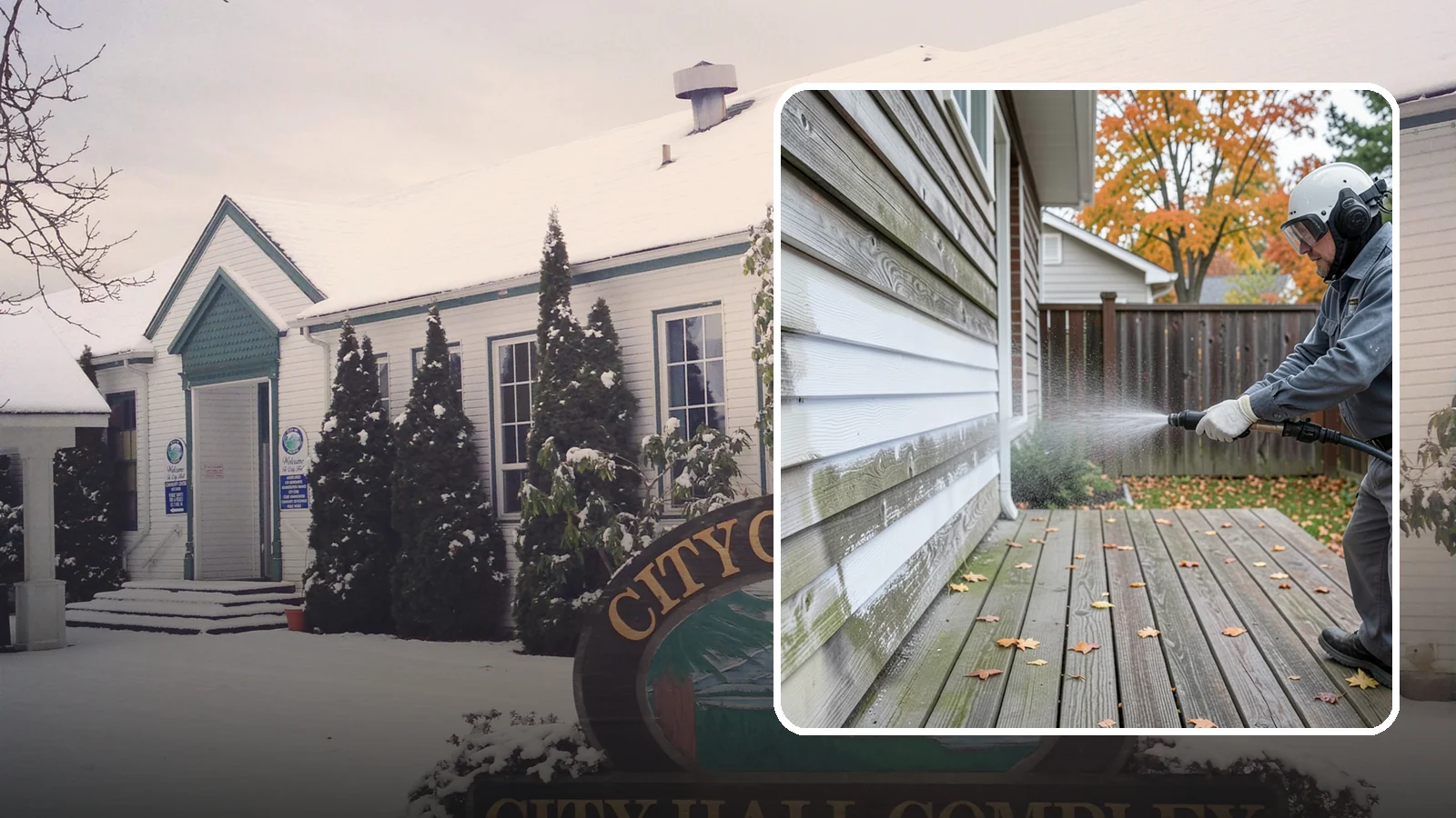 Wood Surface Cleaning in Pacific, King County, WA - Soft, wood-safe cleaning of siding, decks, and wood features that removes mildew and graying without splintering the grain.