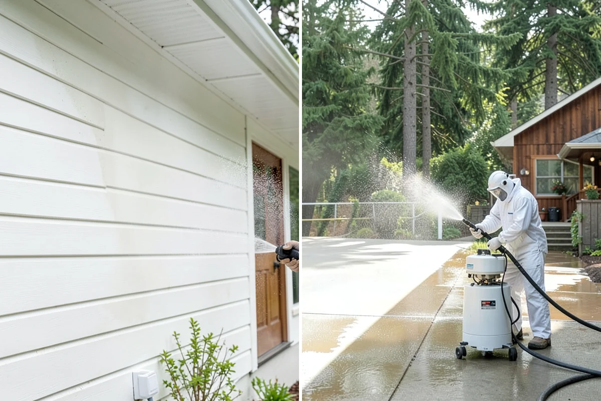 Wood Surface Cleaning in Puyallup, Pierce County, WA - Inspect the wood and its condition