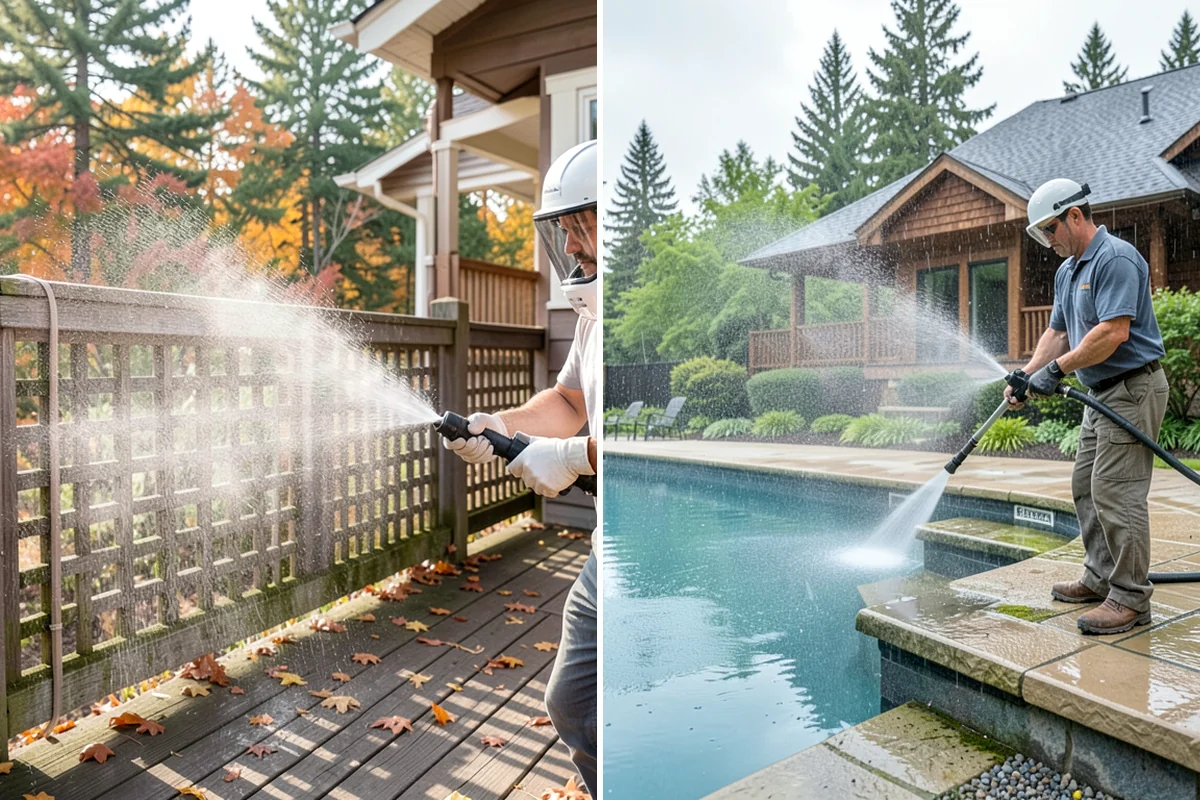 Wood Surface Cleaning in Sedro-Woolley, Skagit County, WA - Inspect the wood and its condition