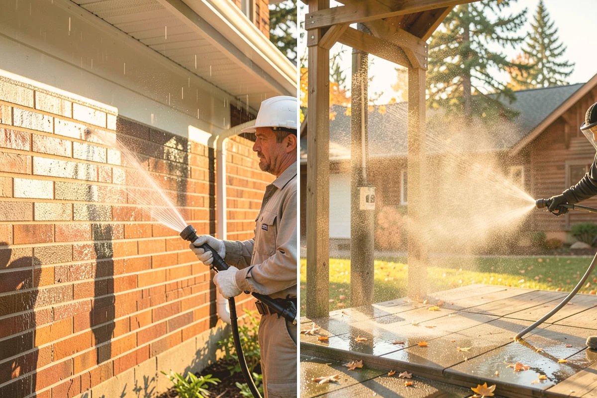 Wood Surface Cleaning in Snohomish, Snohomish County, WA - Inspect the wood and its condition