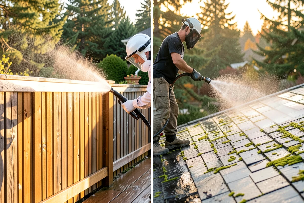 Wood Surface Cleaning in Snoqualmie, King County, WA - Inspect the wood and its condition