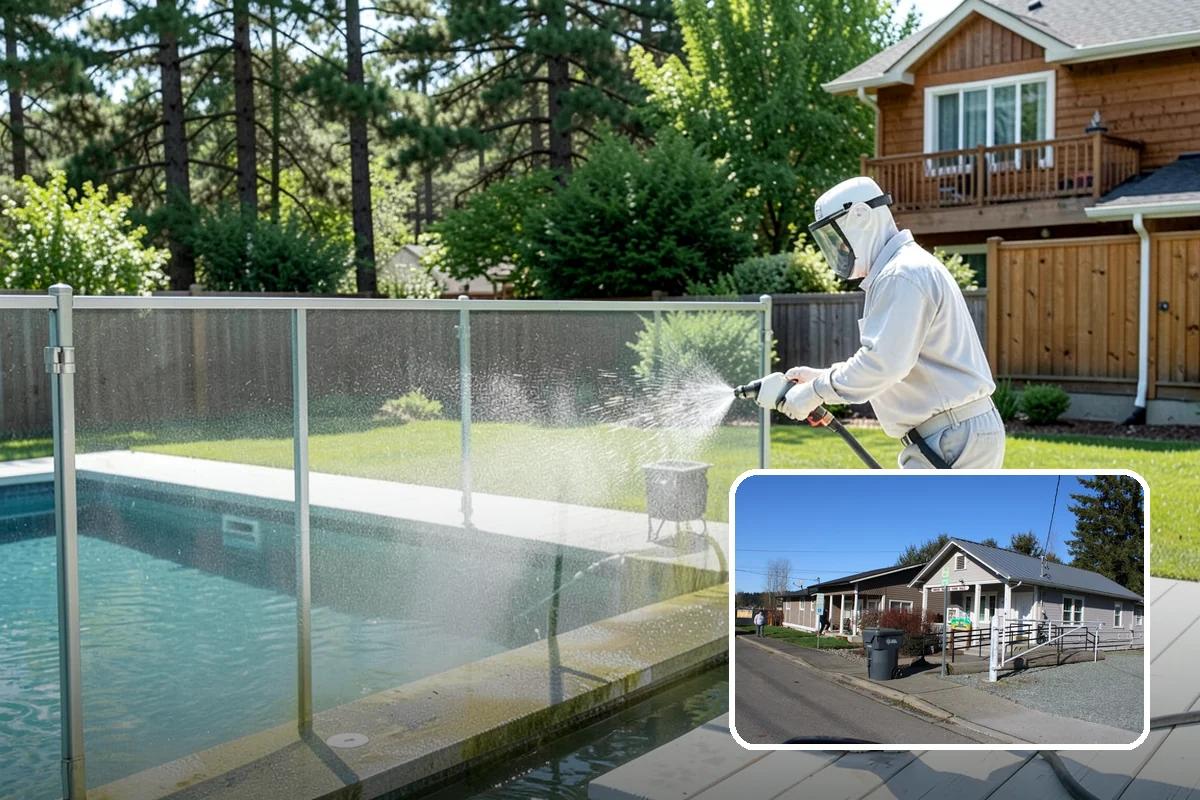 Wood Surface Cleaning in South Prairie, Pierce County, WA - Removes mildew and surface graying from wood