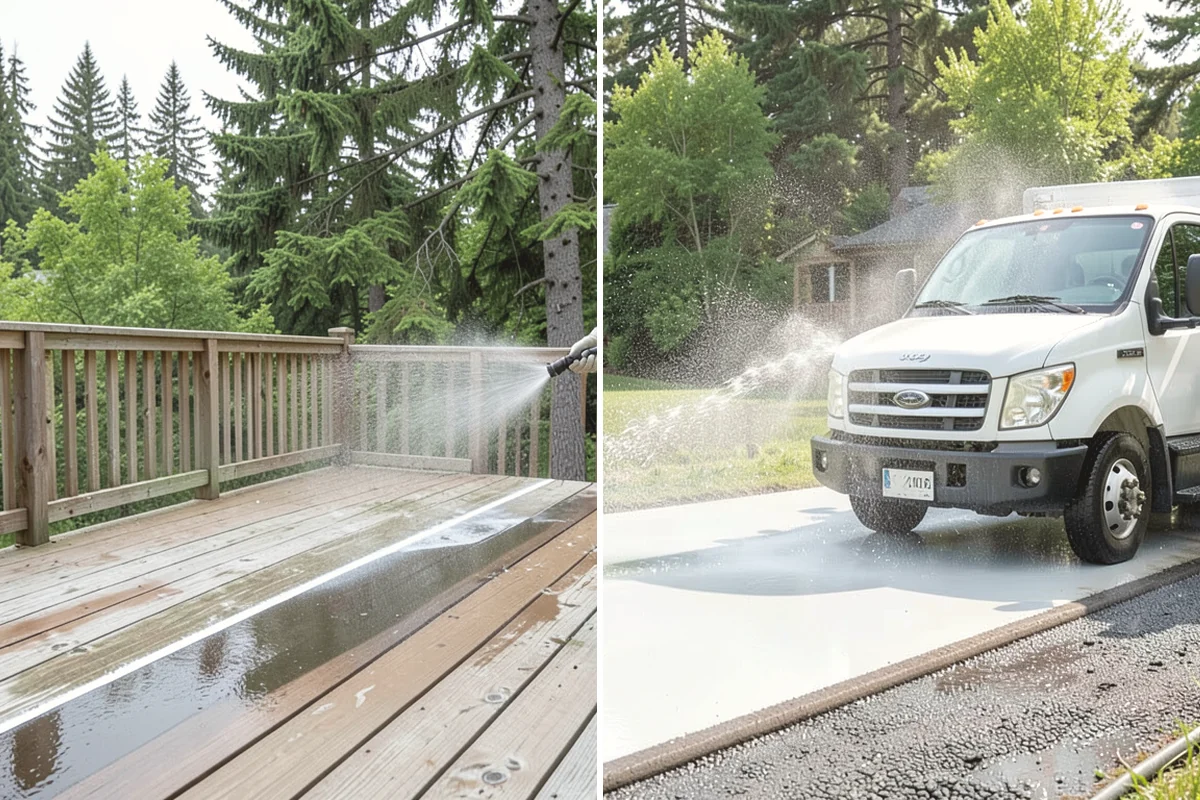 Wood Surface Cleaning in Tukwila, King County, WA - Inspect the wood and its condition