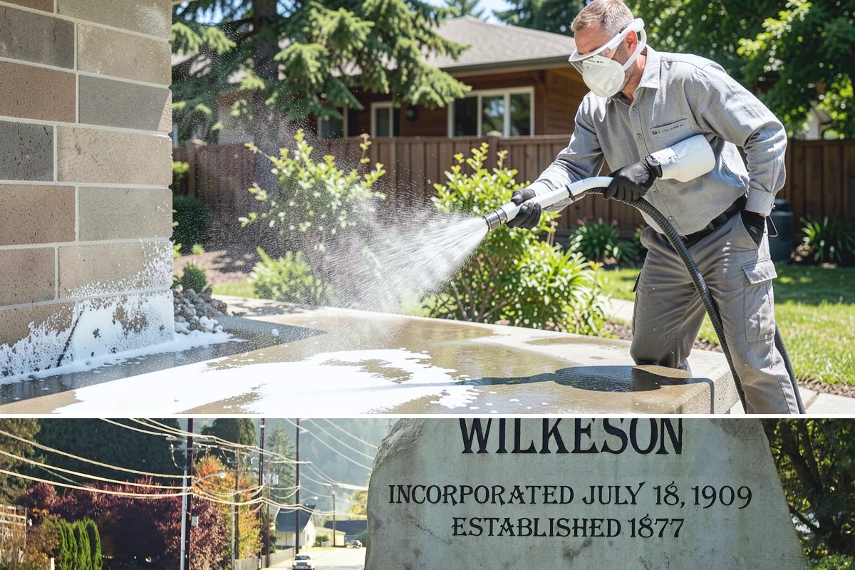 Wood Surface Cleaning in Wilkeson, Pierce County, WA - Clean wood surfaces in late spring or summer so the boards can dry and, if desired, be sealed within the same dry window.