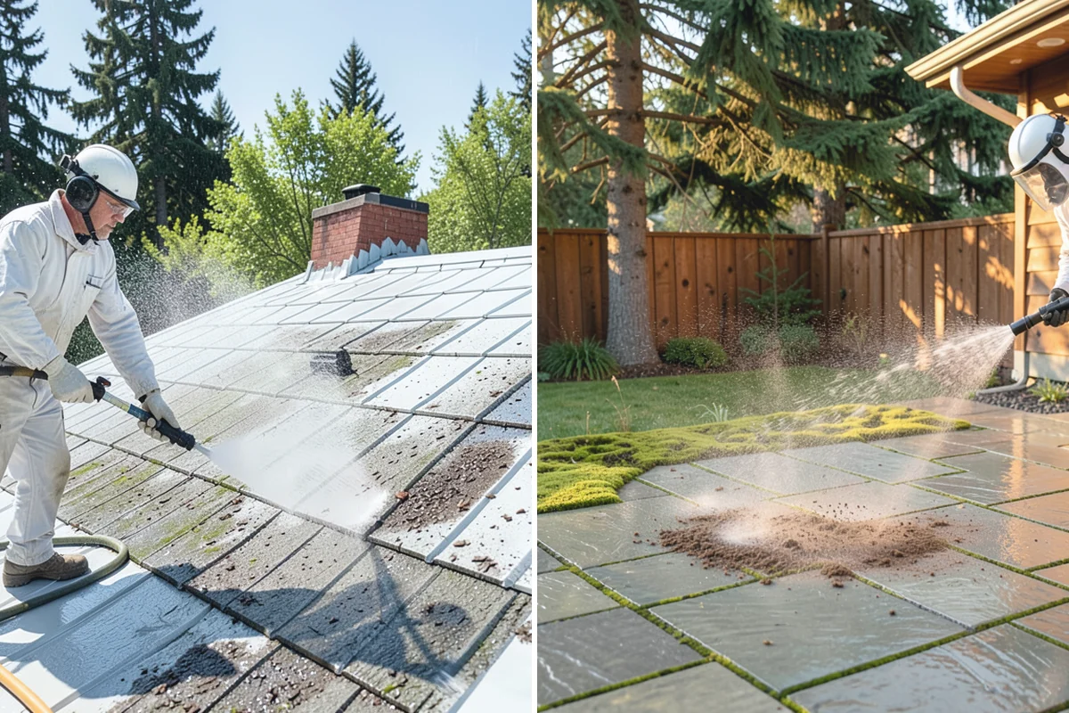 Wood Surface Cleaning in Woodinville, King County, WA - Inspect the wood and its condition