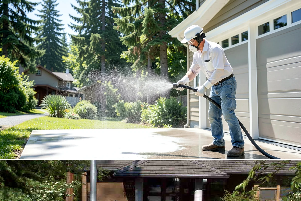 Wood Surface Cleaning in Yarrow Point, King County, WA - Clean wood surfaces in late spring or summer so the boards can dry and, if desired, be sealed within the same dry window.