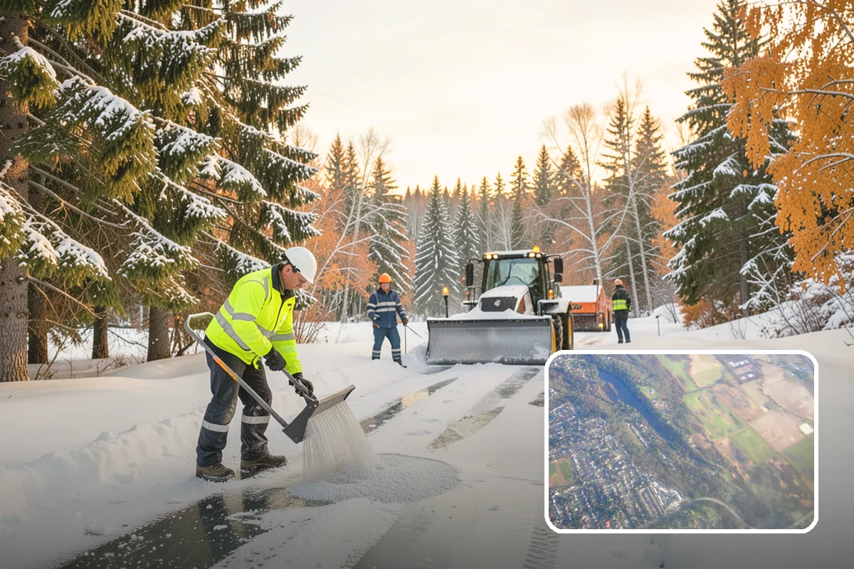 1-Inch Trigger Snow Removal in Algona, King County, WA - Earliest possible dispatch of any trigger level