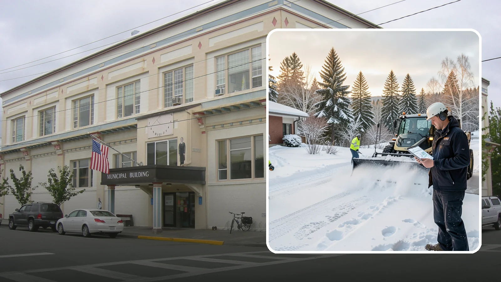 1-Inch Trigger Snow Removal in Anacortes, Skagit County, WA - Automatic clearing that launches the instant accumulation reaches one inch, the tightest trigger we offer.