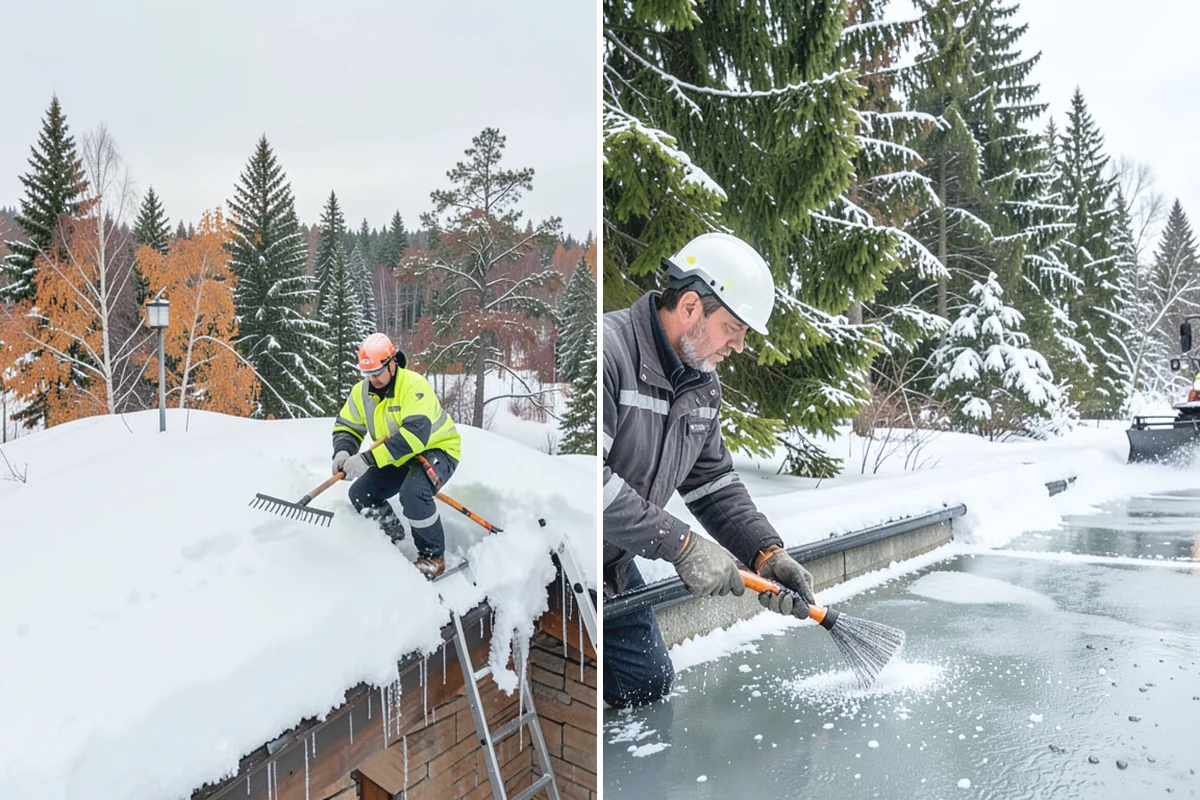 1-Inch Trigger Snow Removal in Beaux Arts Village, King County, WA - We set a one-inch measurement trigger for your site at signup