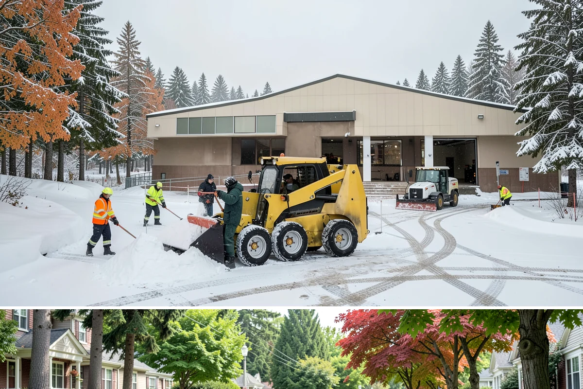 1-Inch Trigger Snow Removal in Beaux Arts Village, King County, WA - This aggressive trigger is most valuable from December through February when overnight lowland freezes are common.