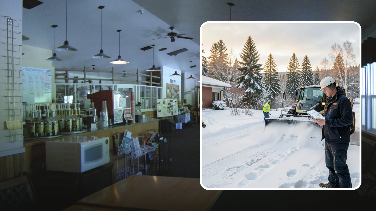 1-Inch Trigger Snow Removal in Black Diamond, King County, WA - Automatic clearing that launches the instant accumulation reaches one inch, the tightest trigger we offer.