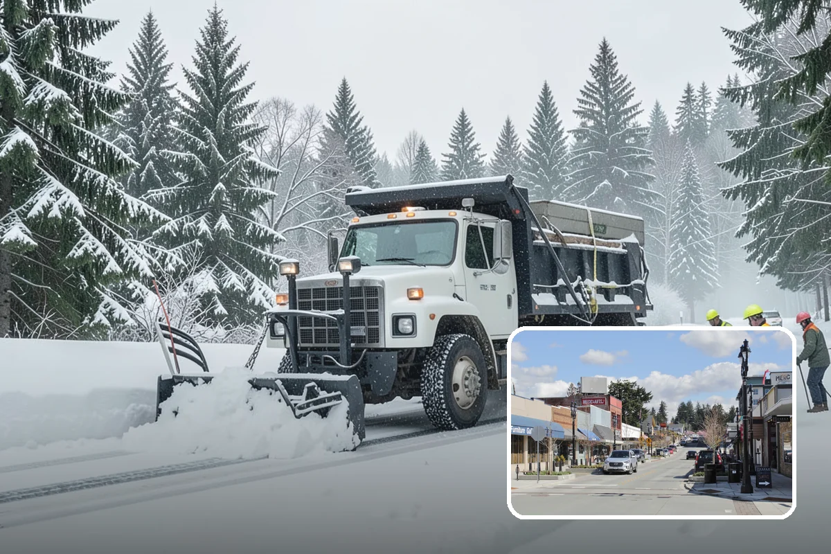 1-Inch Trigger Snow Removal in Bothell, King County, WA - Earliest possible dispatch of any trigger level