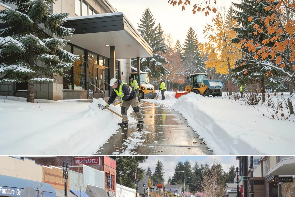 1-Inch Trigger Snow Removal in Bothell, King County, WA - This aggressive trigger is most valuable from December through February when overnight lowland freezes are common.