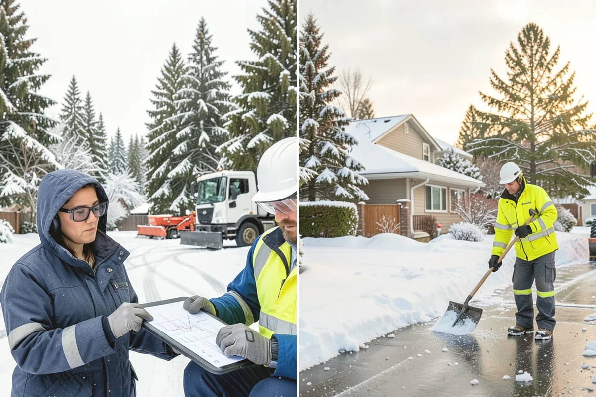 1-Inch Trigger Snow Removal in Carnation, King County, WA - We set a one-inch measurement trigger for your site at signup