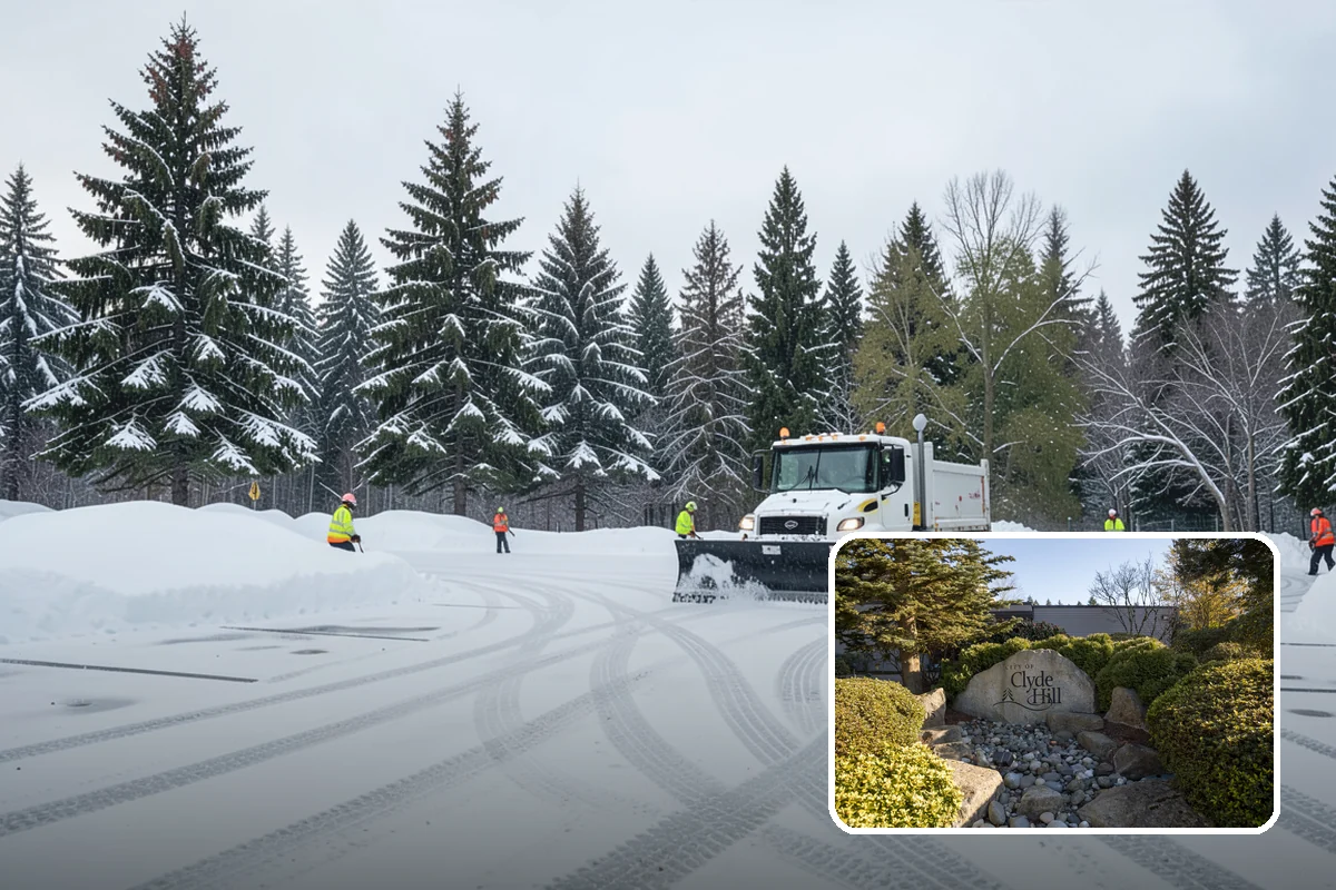 1-Inch Trigger Snow Removal in Clyde Hill, King County, WA - Earliest possible dispatch of any trigger level