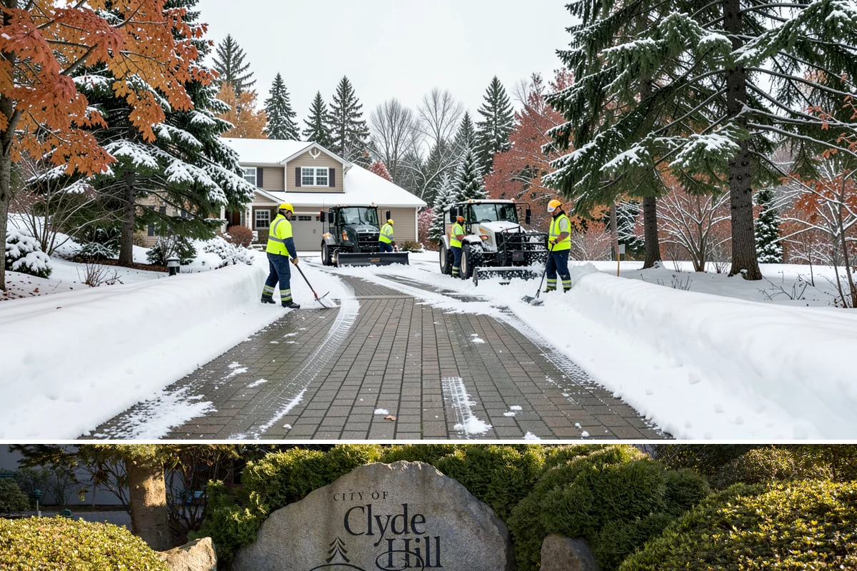 1-Inch Trigger Snow Removal in Clyde Hill, King County, WA - This aggressive trigger is most valuable from December through February when overnight lowland freezes are common.