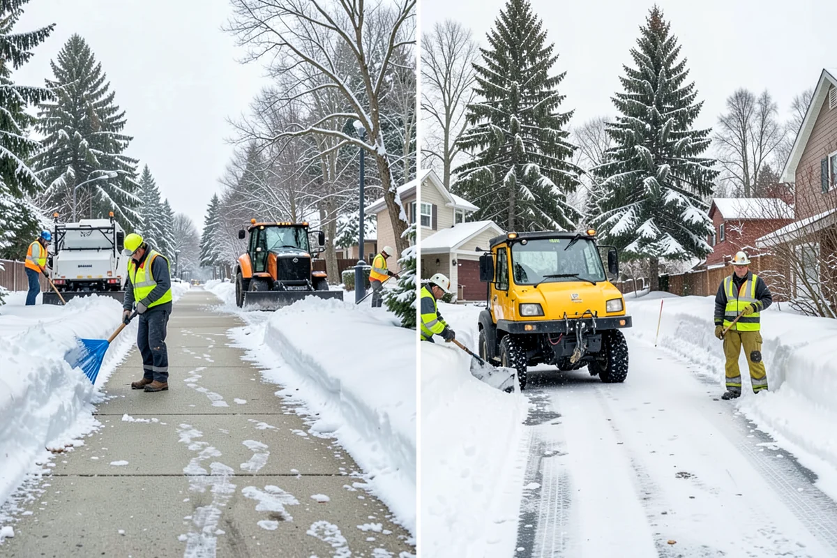 1-Inch Trigger Snow Removal in Concrete, Skagit County, WA - We set a one-inch measurement trigger for your site at signup