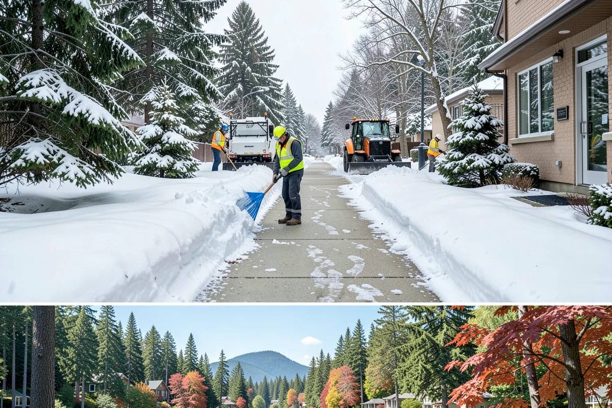 1-Inch Trigger Snow Removal in Covington, King County, WA - This aggressive trigger is most valuable from December through February when overnight lowland freezes are common.