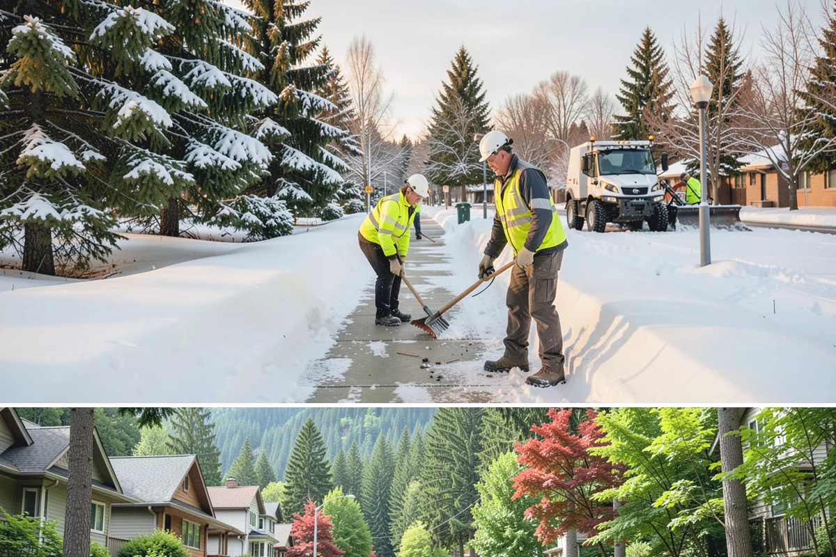 1-Inch Trigger Snow Removal in Darrington, Snohomish County, WA - This aggressive trigger is most valuable from December through February when overnight lowland freezes are common.