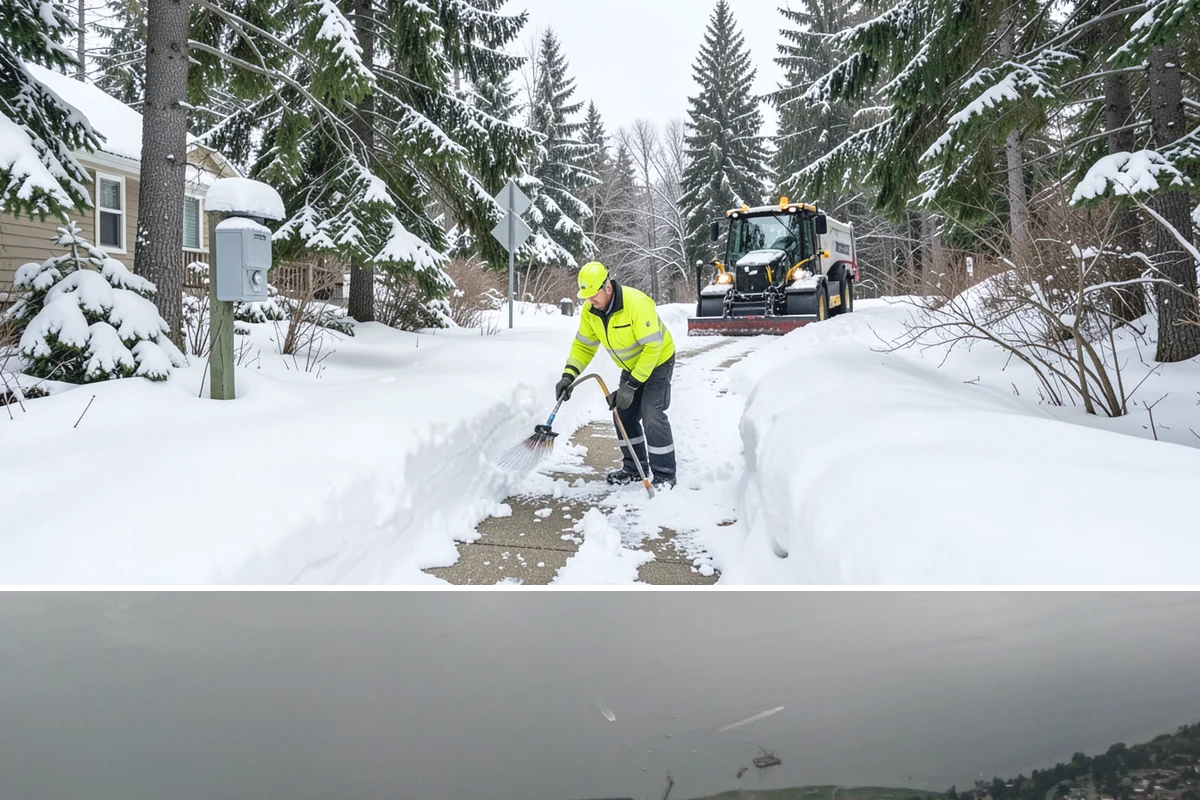 1-Inch Trigger Snow Removal in Des Moines, King County, WA - This aggressive trigger is most valuable from December through February when overnight lowland freezes are common.