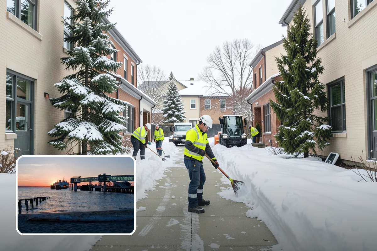 1-Inch Trigger Snow Removal in Edmonds, Snohomish County, WA - Earliest possible dispatch of any trigger level