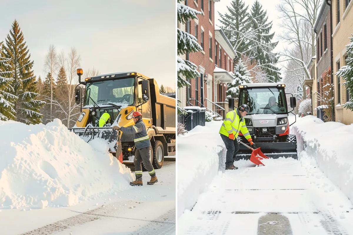 1-Inch Trigger Snow Removal in Edmonds, Snohomish County, WA - We set a one-inch measurement trigger for your site at signup