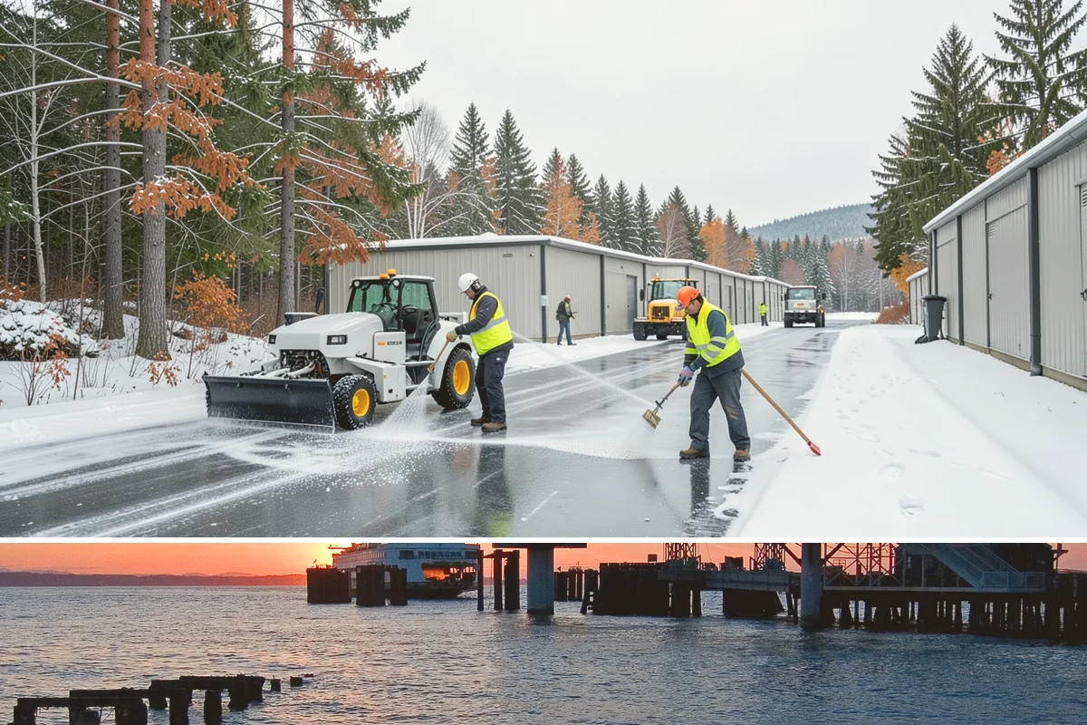 1-Inch Trigger Snow Removal in Edmonds, Snohomish County, WA - This aggressive trigger is most valuable from December through February when overnight lowland freezes are common.