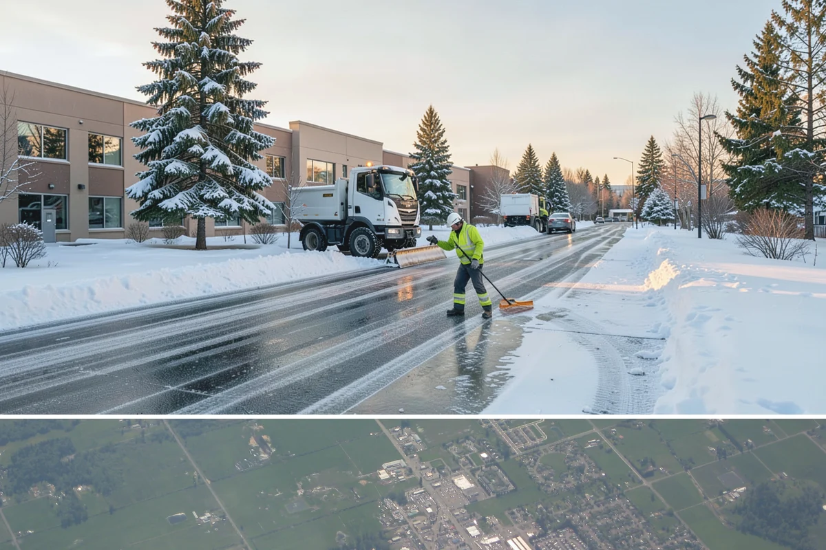 1-Inch Trigger Snow Removal in Enumclaw, King County, WA - This aggressive trigger is most valuable from December through February when overnight lowland freezes are common.