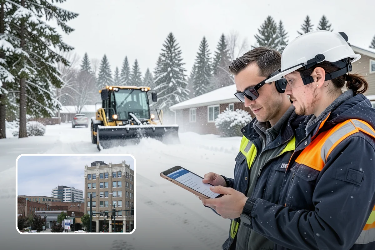 1-Inch Trigger Snow Removal in Everett, Snohomish County, WA - Earliest possible dispatch of any trigger level