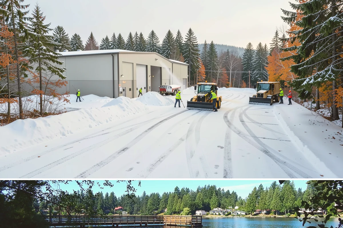 1-Inch Trigger Snow Removal in Federal Way, King County, WA - This aggressive trigger is most valuable from December through February when overnight lowland freezes are common.