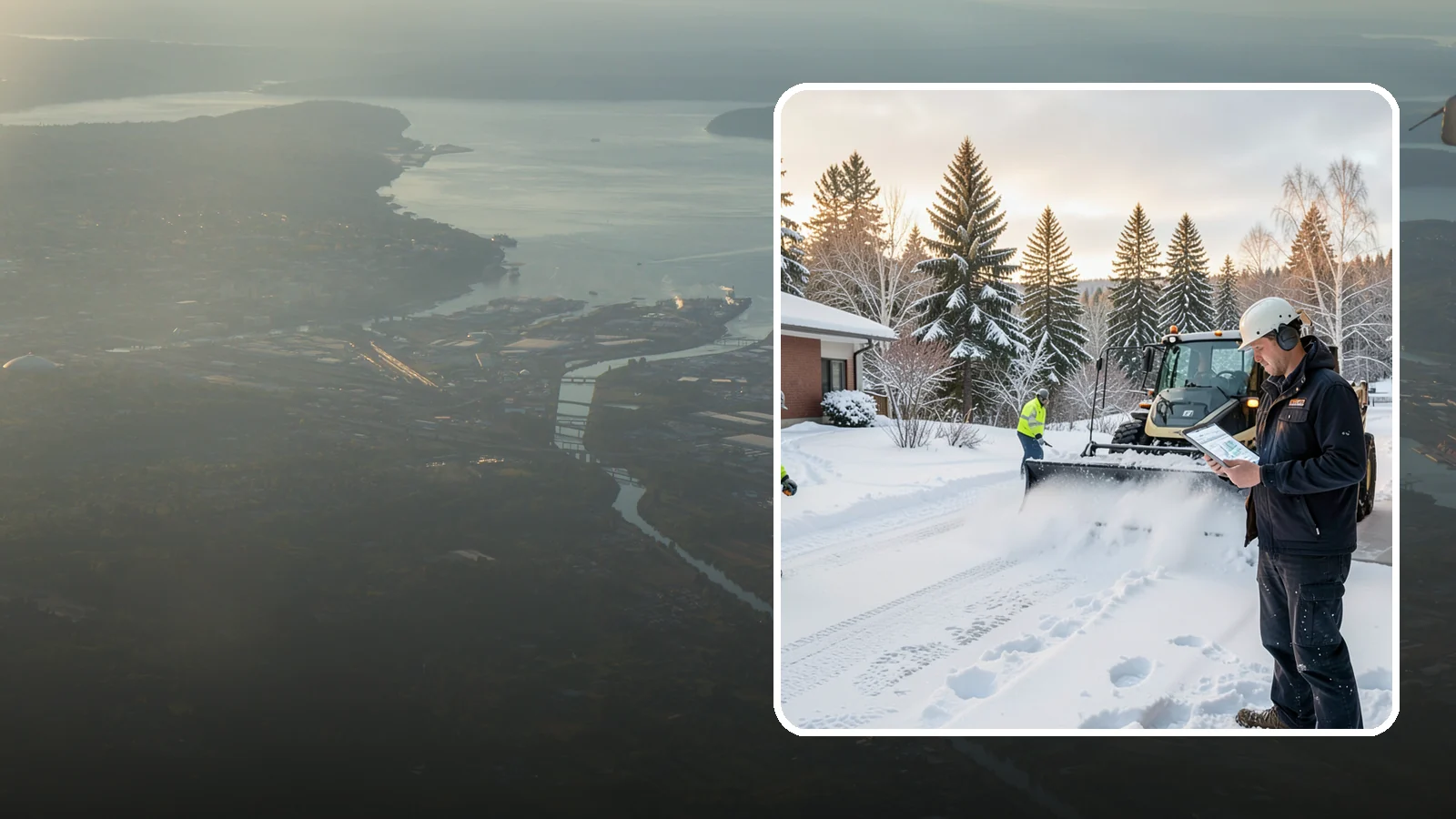 1-Inch Trigger Snow Removal in Fife, Pierce County, WA - Automatic clearing that launches the instant accumulation reaches one inch, the tightest trigger we offer.