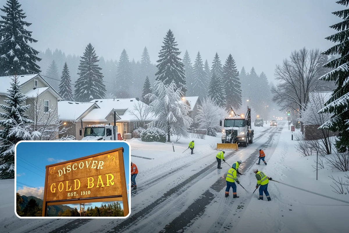 1-Inch Trigger Snow Removal in Gold Bar, Snohomish County, WA - Earliest possible dispatch of any trigger level